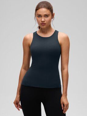 Butterluxe Built in Bra Scoop Neck Tank